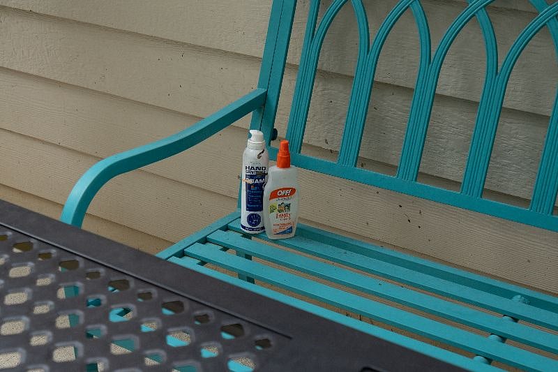 Bug spray for everyone.