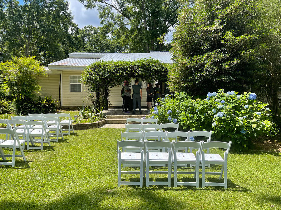 garden wedding