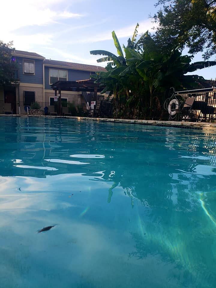 Take a dip in the pool after work.
