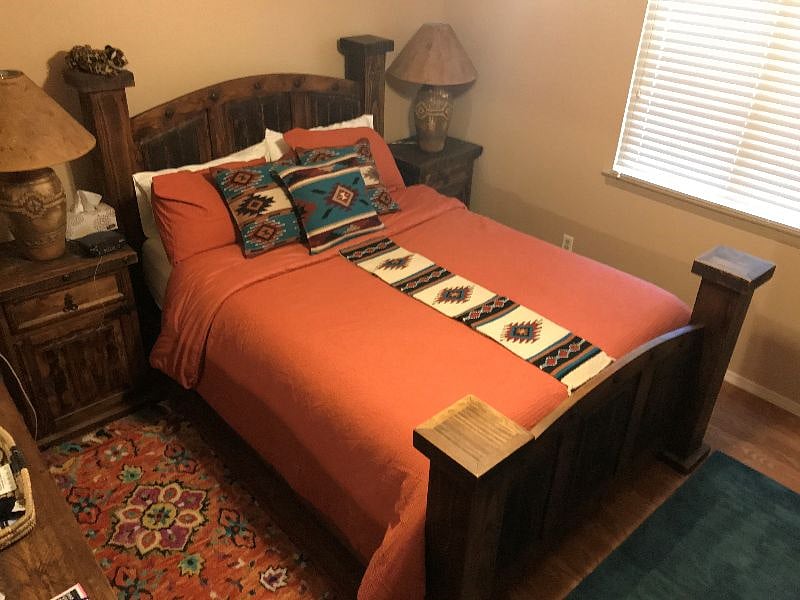 Master Bedroom with full bath included in 2 bed/2 bath rental.