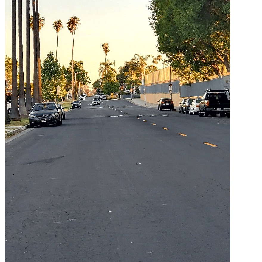 Ample street parking. Never have to look for a parking spot. We do have street cleaning on Wed/Thur from 8:00 am - 10:00 am. On those days just park on the other side of the street. If you have any questions please just ask us.