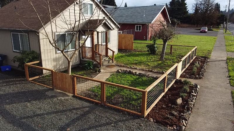Front yard.