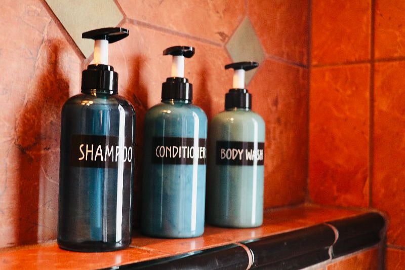 Starter toiletries supplied