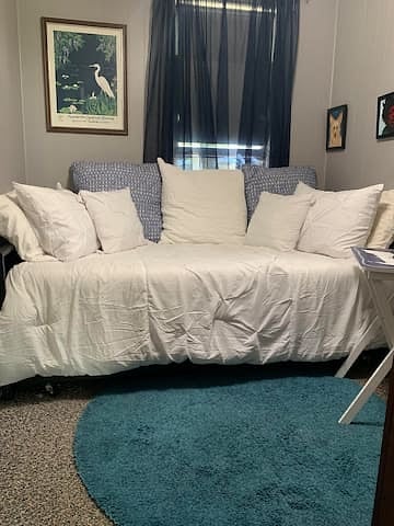 Twin bed with trundle