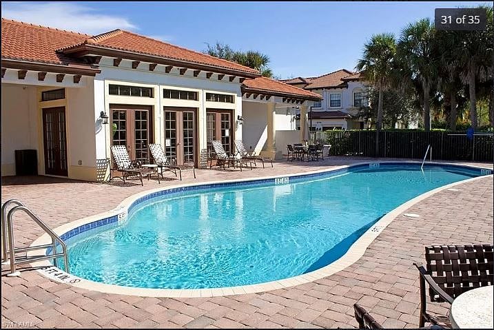 Exclusive to residents community pool