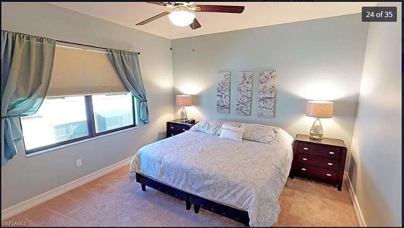 Gorgeous and oversized Master Suite with King Sized Bed
