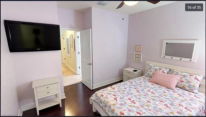 Second Bedroom with Smart TV