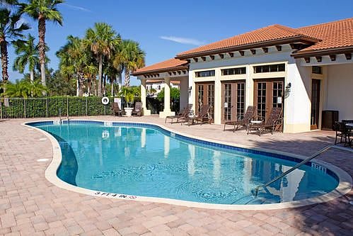 Exclusive to residents community pool