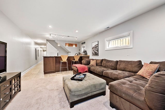 Family room downstairs