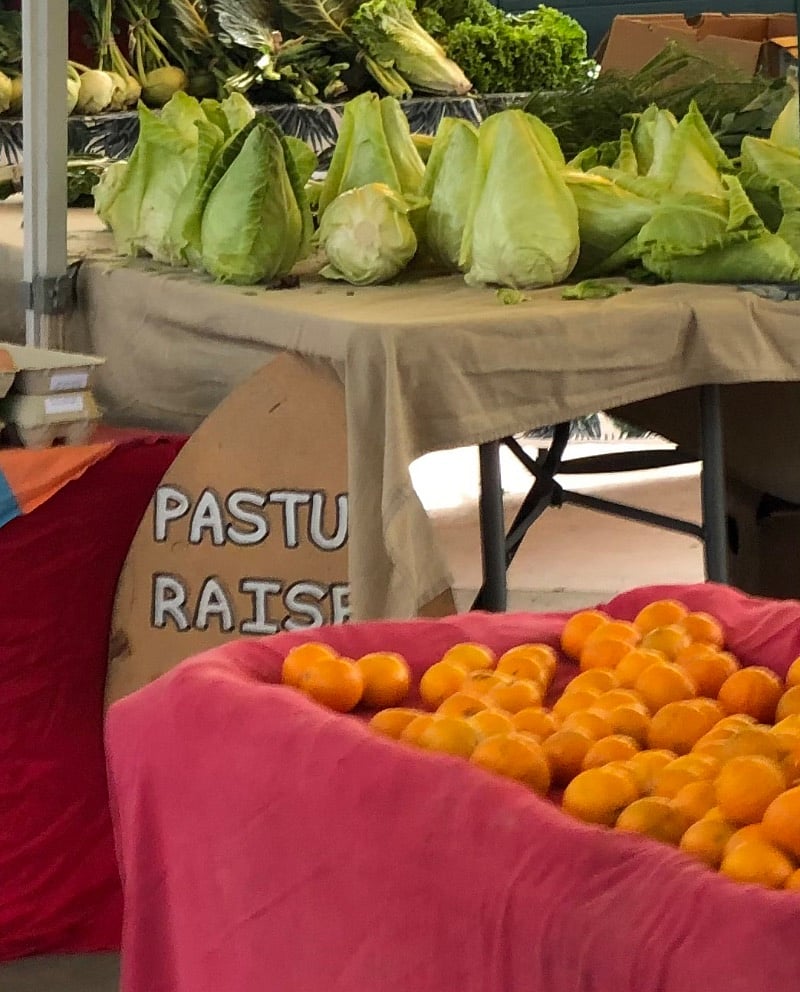 Vendor at Farmers' Market
