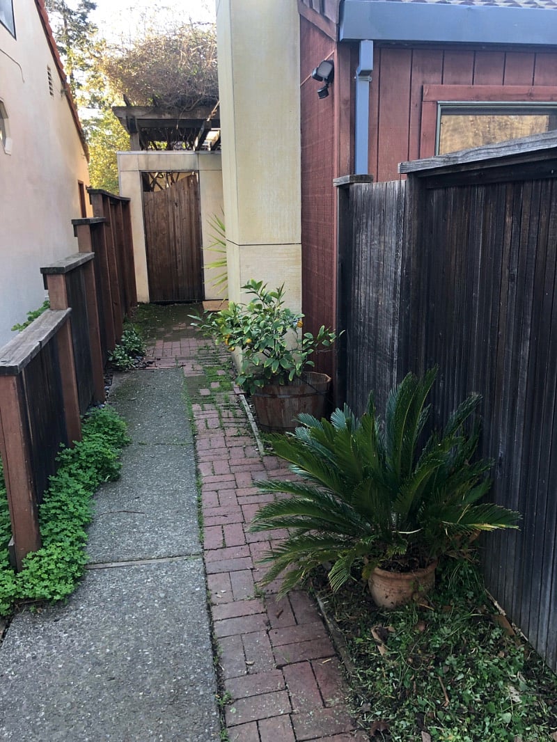 Front walkway