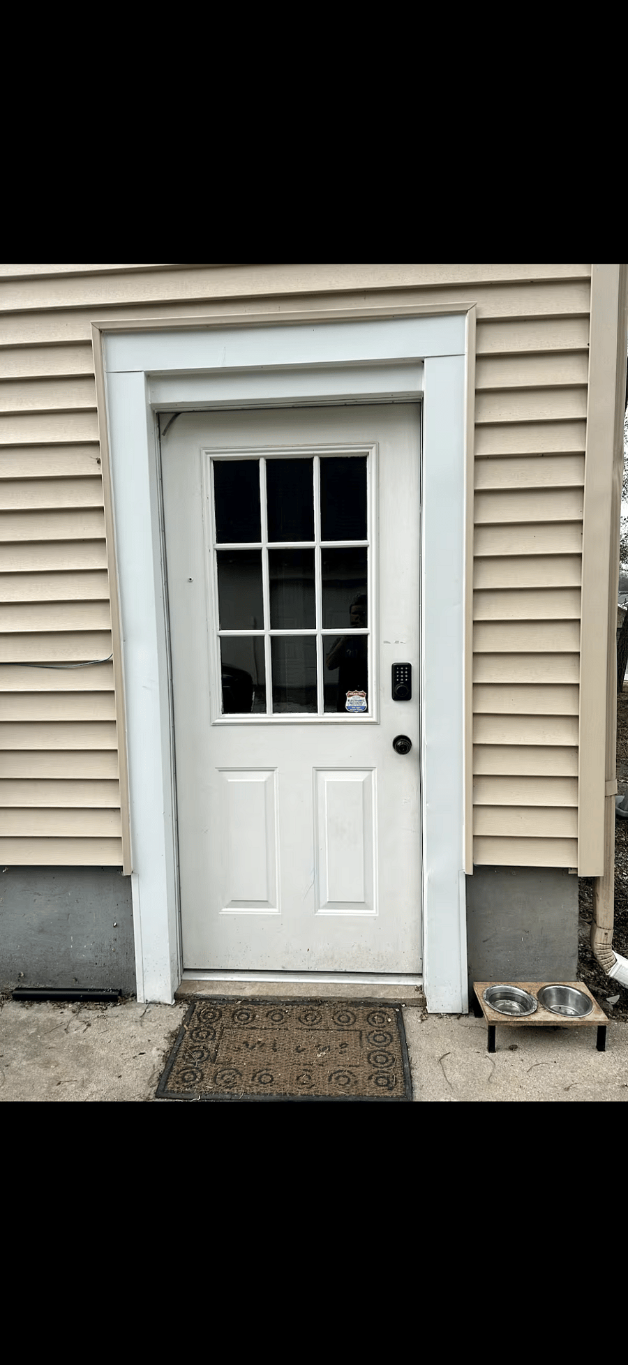 Back door