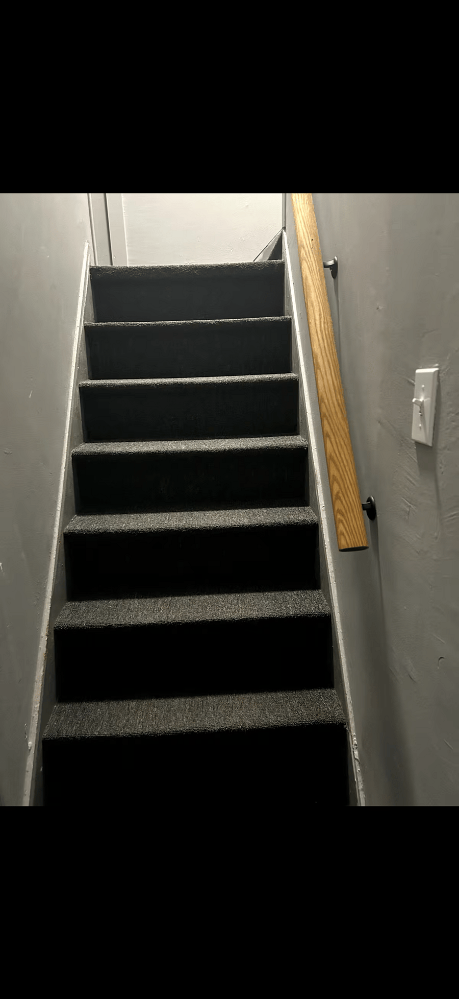 Stairs to Furnished Finders Apt
