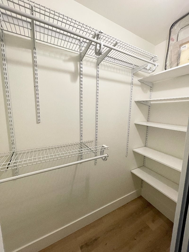 Spacious Closet