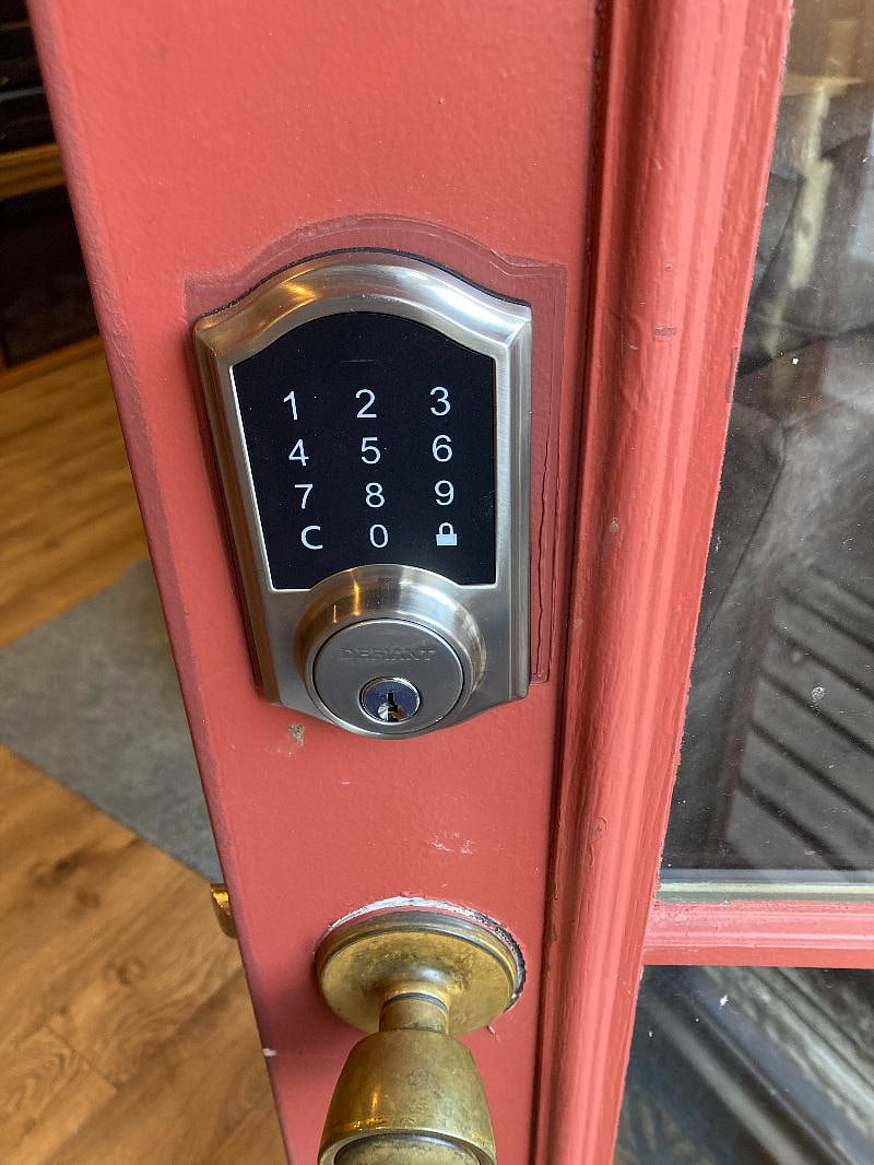 Can set own code for entry/exit.