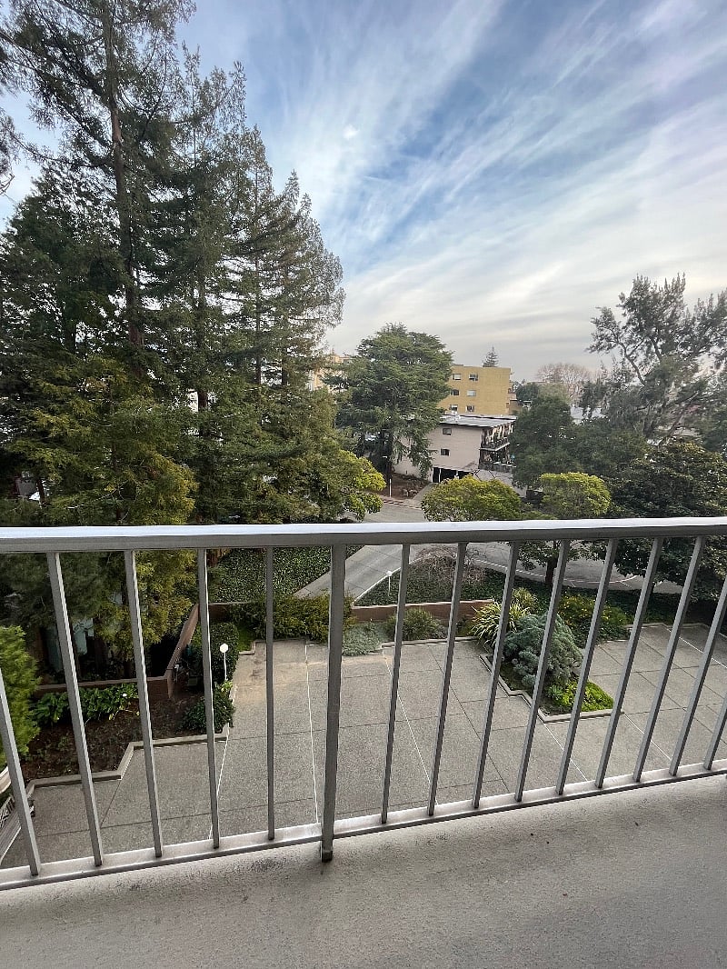 View from the balcony 