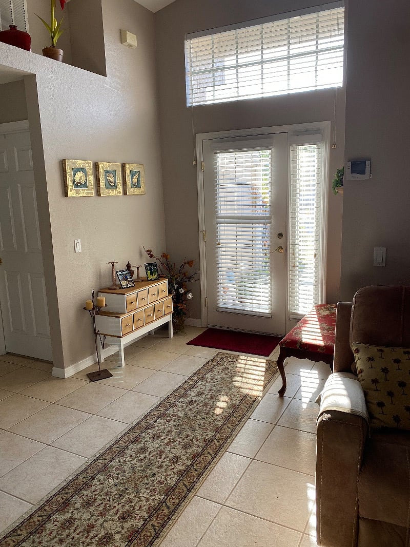 Front door entry