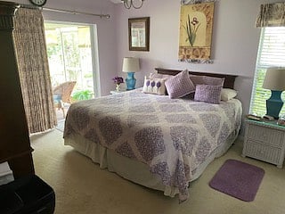 Master Bedroom with King bed