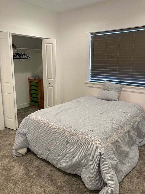 2nd bedroom with closet view