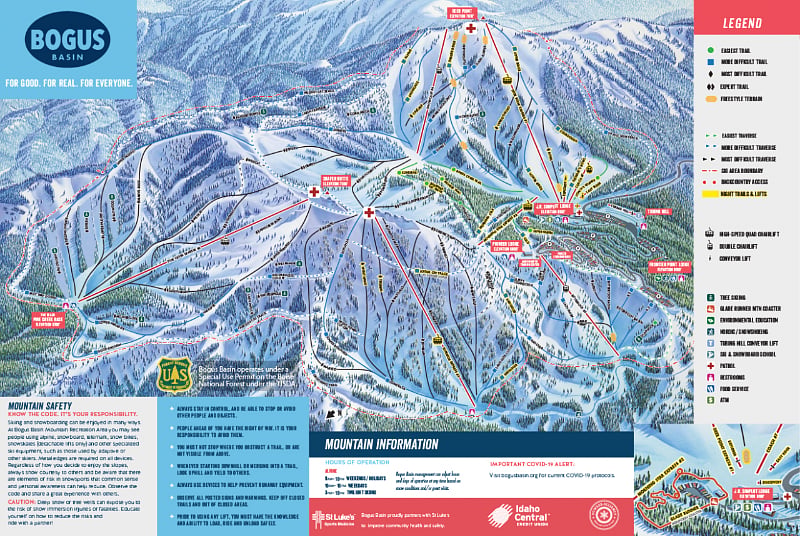 Only a 30 minute drive to Bogus Basin ski resort!