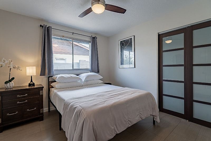 Bedroom #2 with queen bed