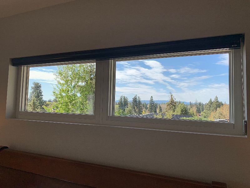 View from master bedroom South with Newberry Crater in the distance