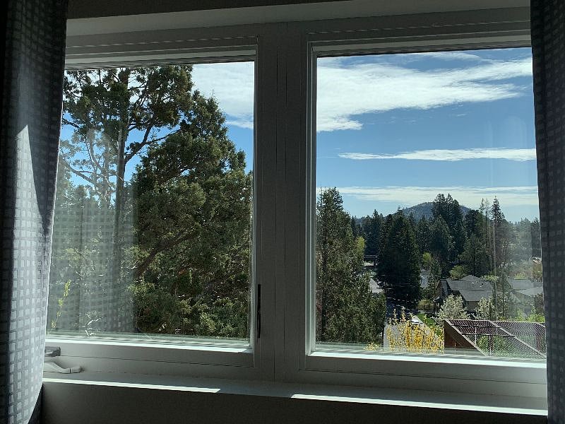 View to the East of Pilot Butte from master bedroom