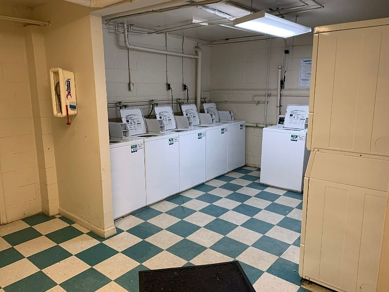 On premises oversize washers - new clean bright area.
