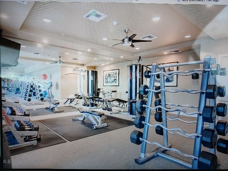 Gym in condo