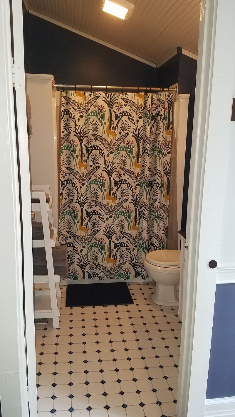 Jungalow shower curtain!