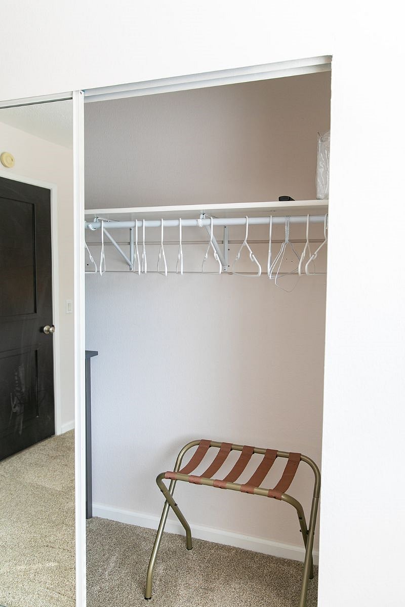 Master bedroom closet