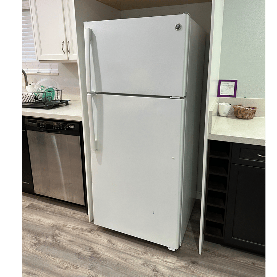 Spring 2024, new refrigerator. Dimensions: 27 x 30 x 64