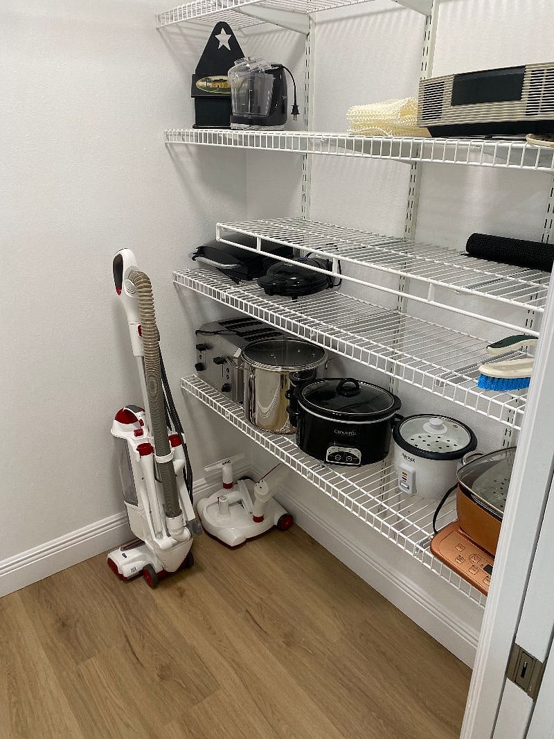 Fully stocked pantry
