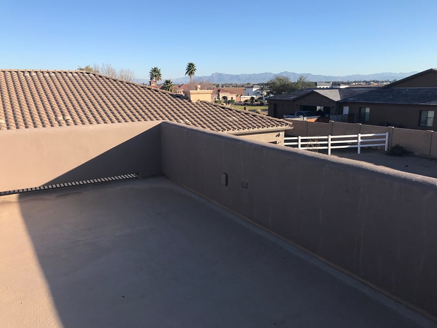 View from rooftop seating!  Enjoy sunrise/sunsets!!