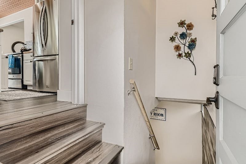 Stairs to Laundry