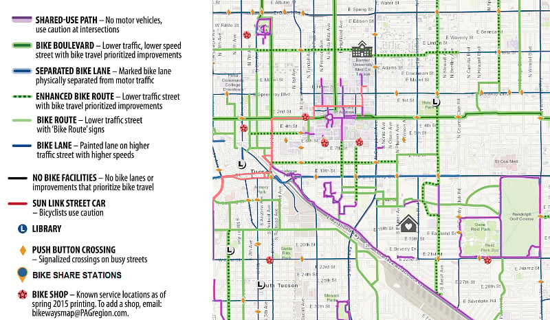 Bike Path Map to Banner UMC