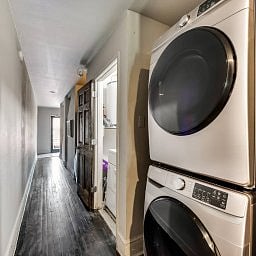Enjoy your indoors washer and dryer!
