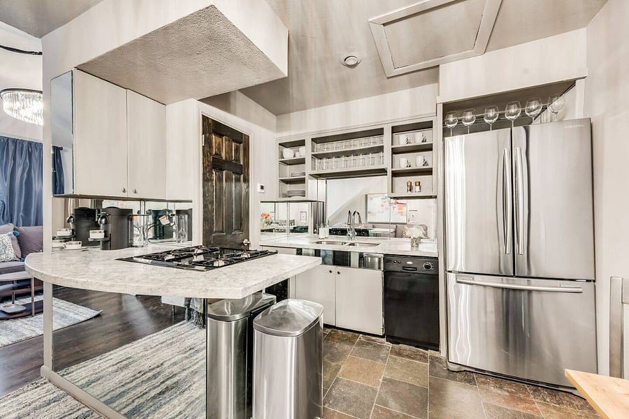 Kitchen with all of your needs including a Nespresso Machine and more!