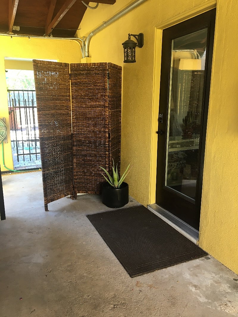 Private entrance