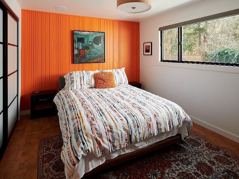Your large bedroom comes with a comfortable queen bed and a bright window (with blackout window shade)