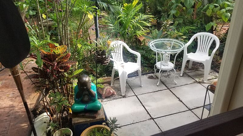 Patio area