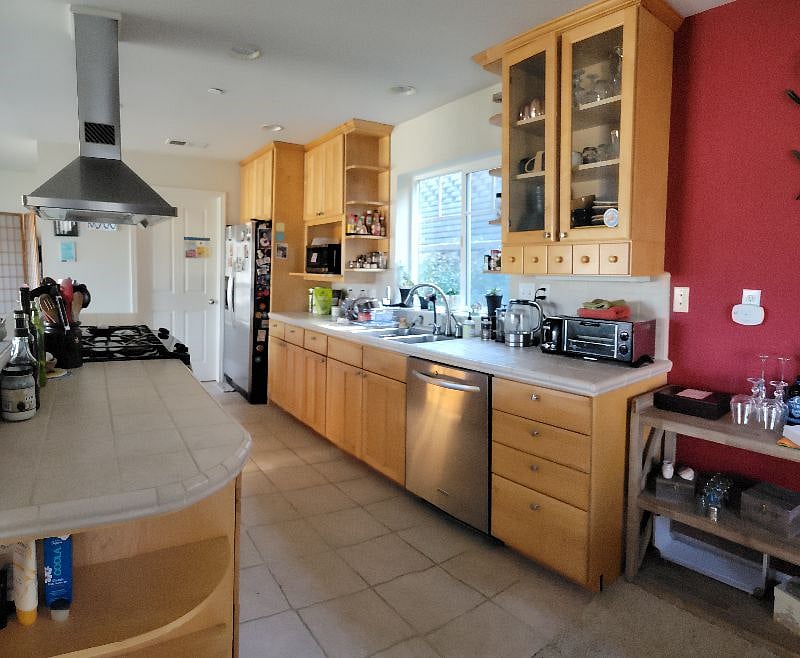 Island kitchen