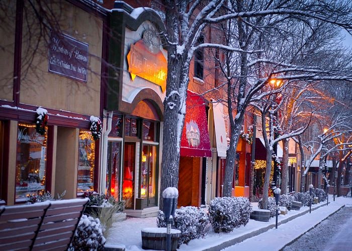 Historic Old Colorado City.  Two Blocks from property.