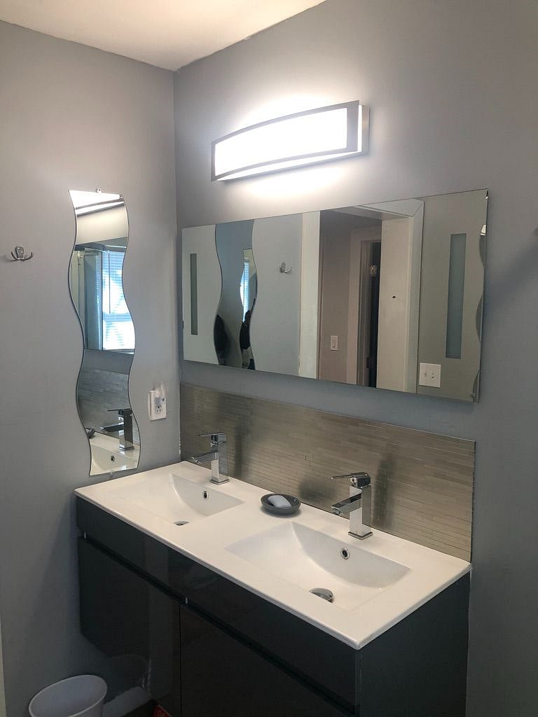 Main Bathroom with Double Sinks