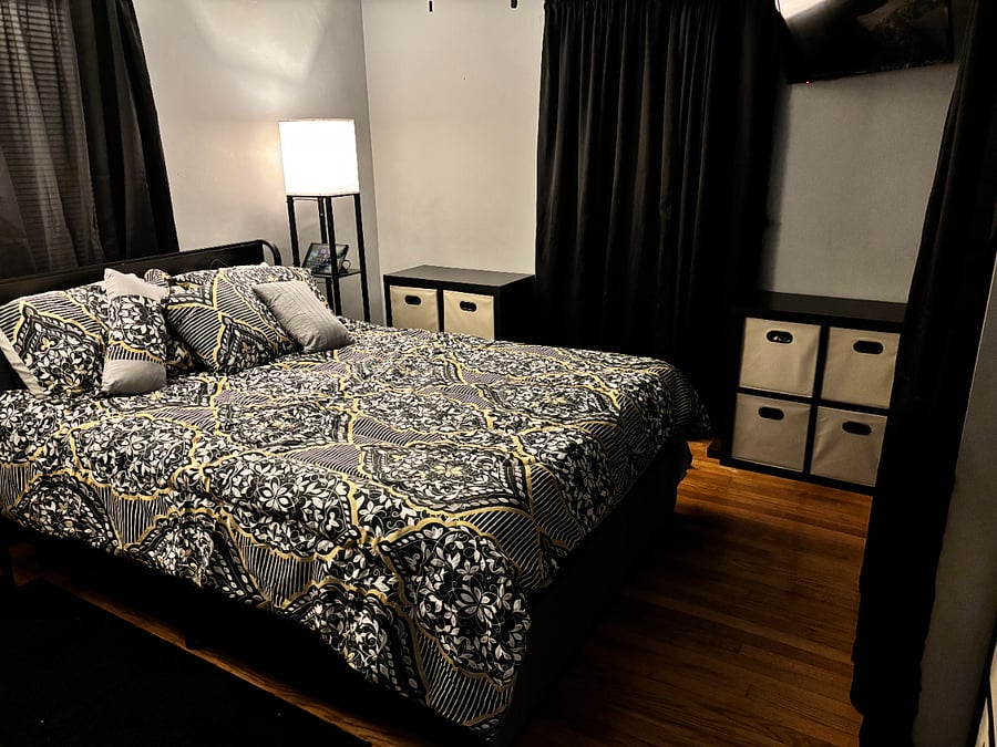 Master Bedroom with Bathroom and Smart TV