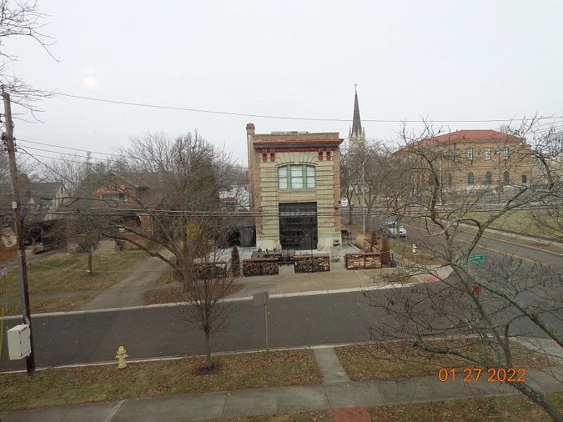 View from living room windows.