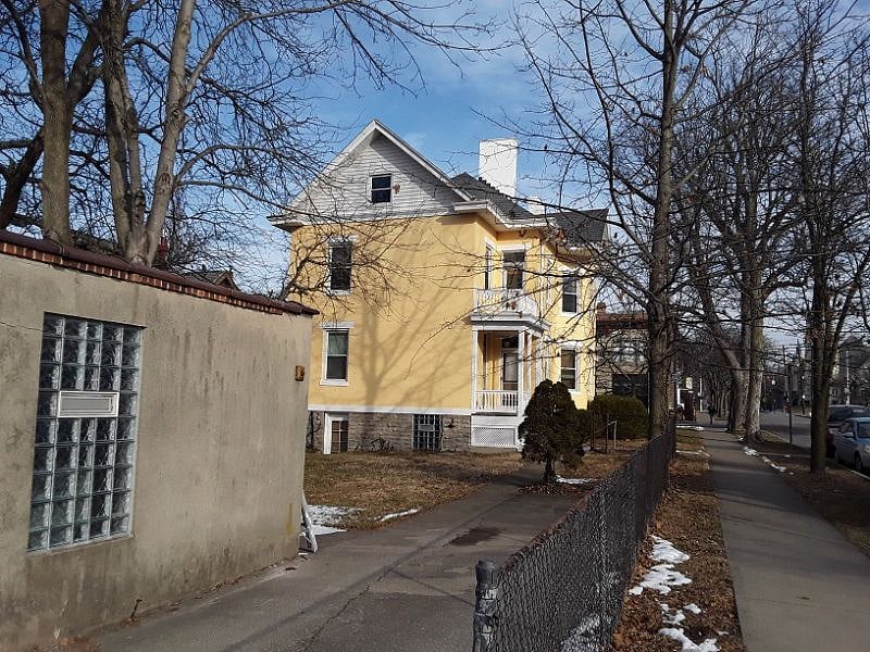 Shared back entrance with your private balcony off kitchen. Assigned garage space for 1 car. 