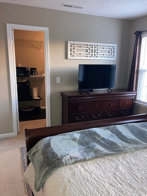 Apple TV and Direct TV. Large Dresser