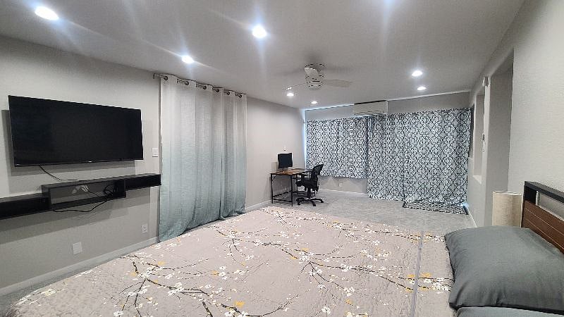 Hide the day with blackout curtains