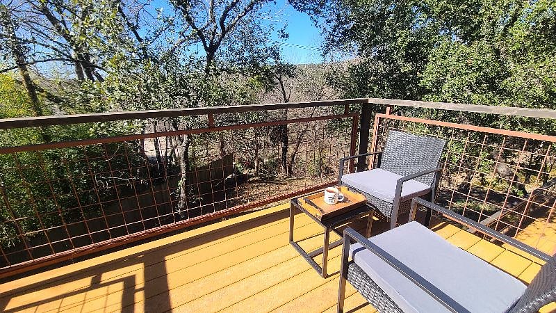 Enjoy the day on your private balcony